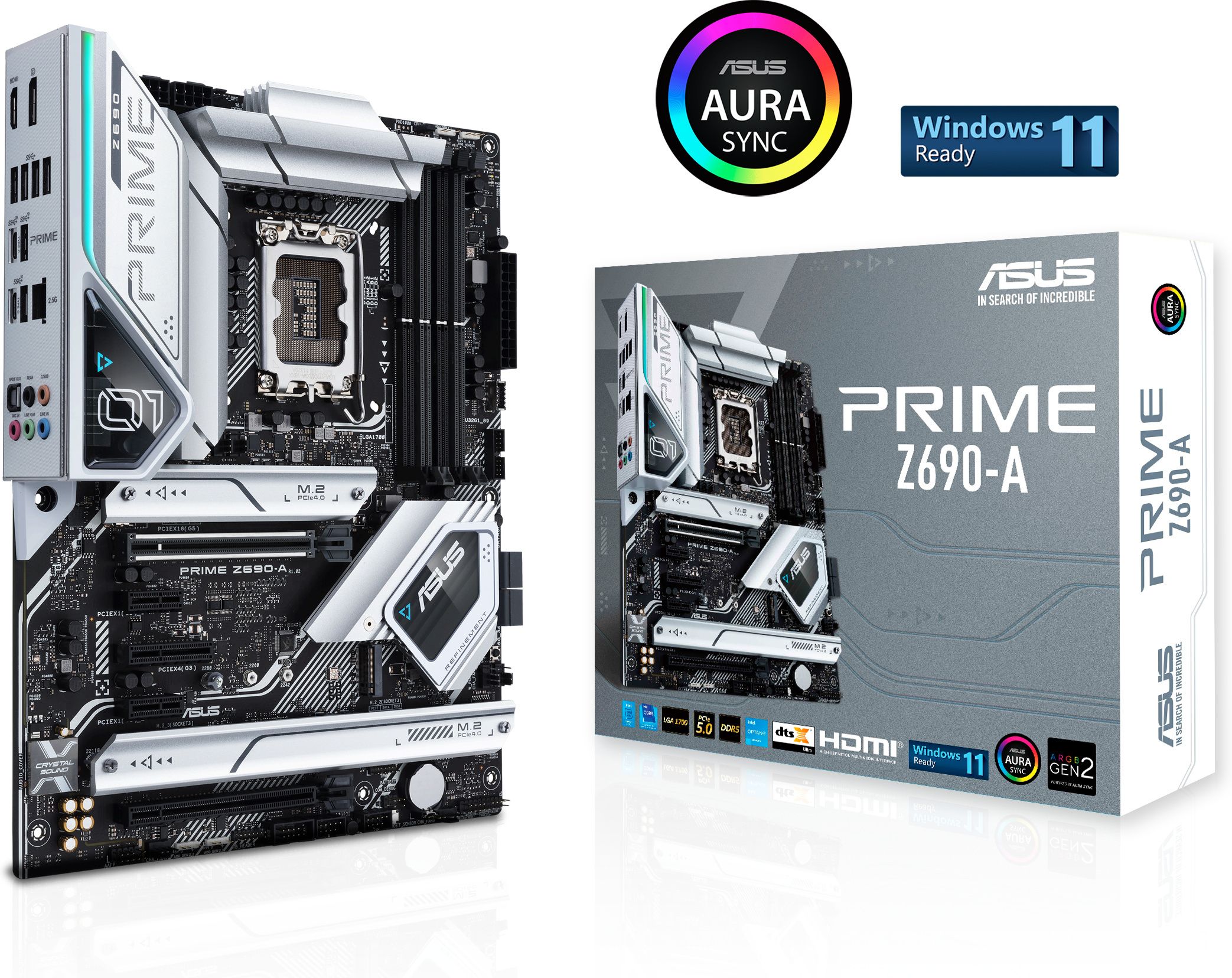 ASUS Mainboard PRIME Z690-A - ATX - Socket LGA 1700 - Intel Z690